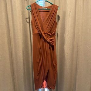 ASOS brown dress sz 6